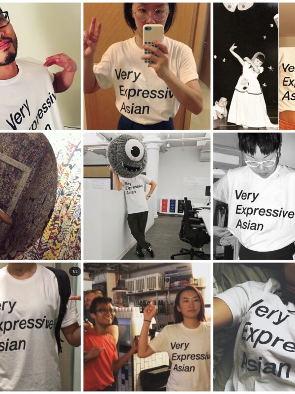 Very Expressive Asian Tee - L
